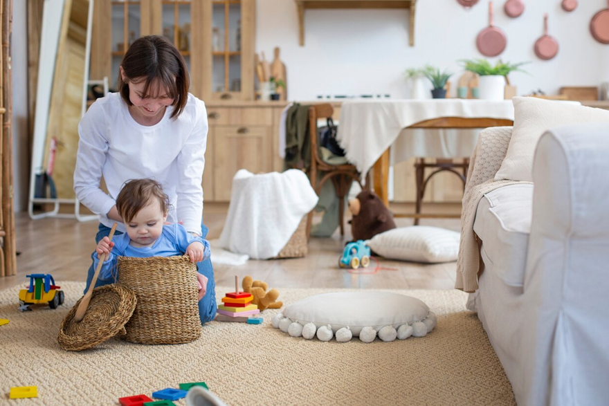 Child care cleaning